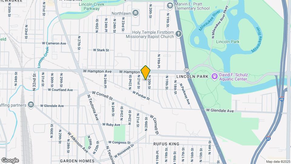 4729 N 20th St Map and Location Details