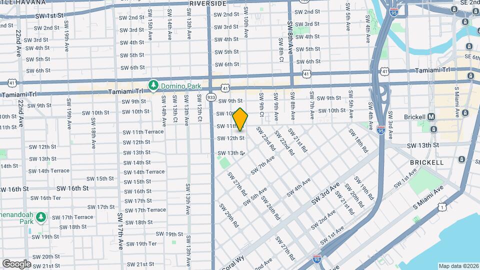 1025 SW 12th St Map and Location Details