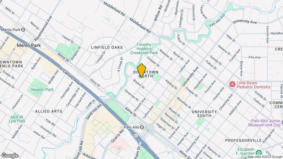 327 Hawthorne Ave Map and Location Details