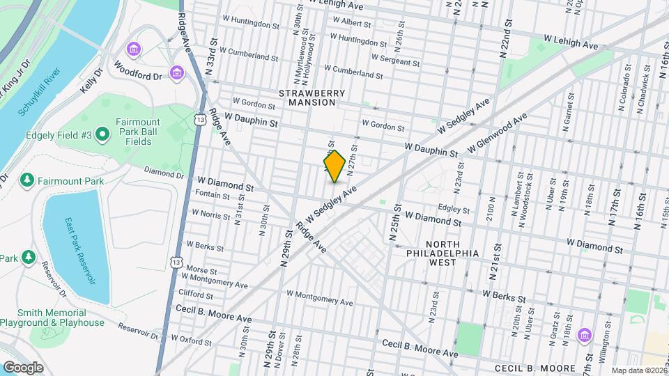 2125 N Marston St Map and Location Details