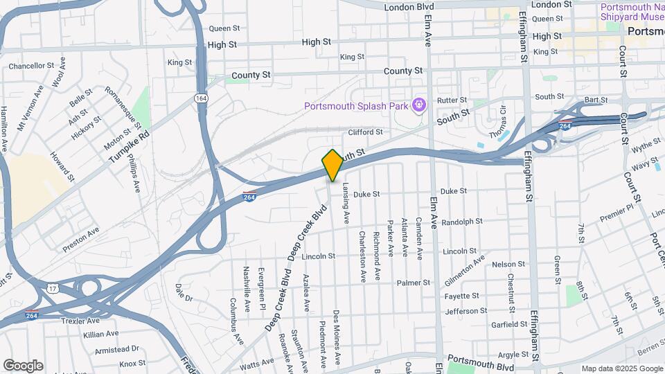 1421 Des Moines Ave Map and Location Details