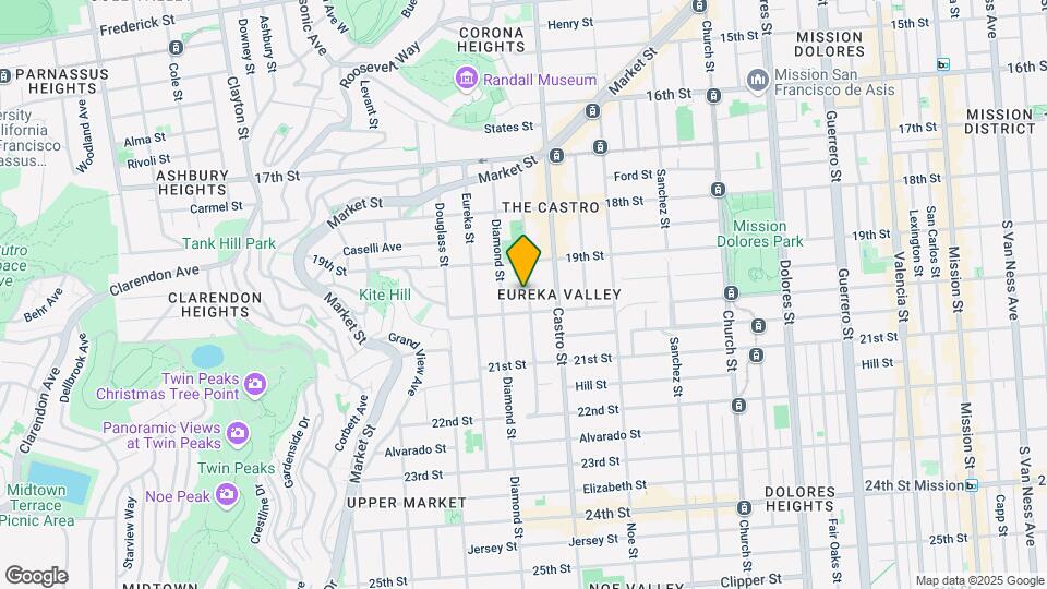 775 Noe/8 Rayburn Map and Location Details