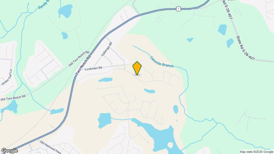 401 Dawn Meadow Ct Mapa y Detalles de la Ubicación