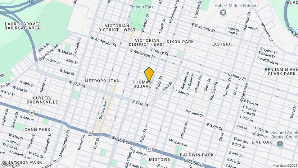 309 E 34th St, Unit Upper Mapa y Detalles de la Ubicación