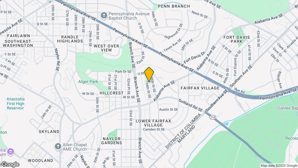 2038 34th St SE Map and Location Details