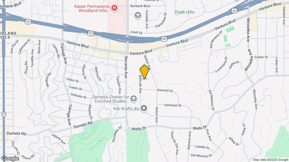 5106 Bascule Ave Map and Location Details