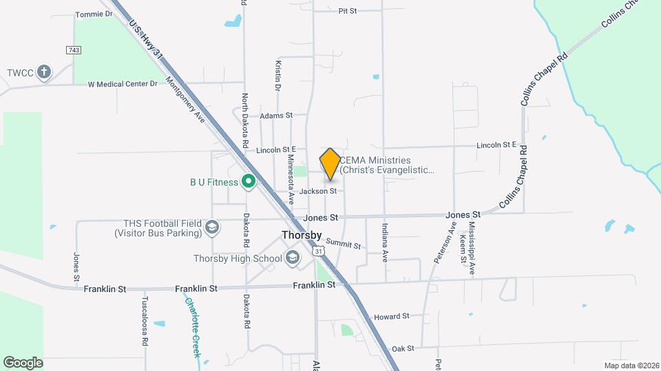 Town of Thorsby Community Apartments Thorsby, AL Apartments For Rent