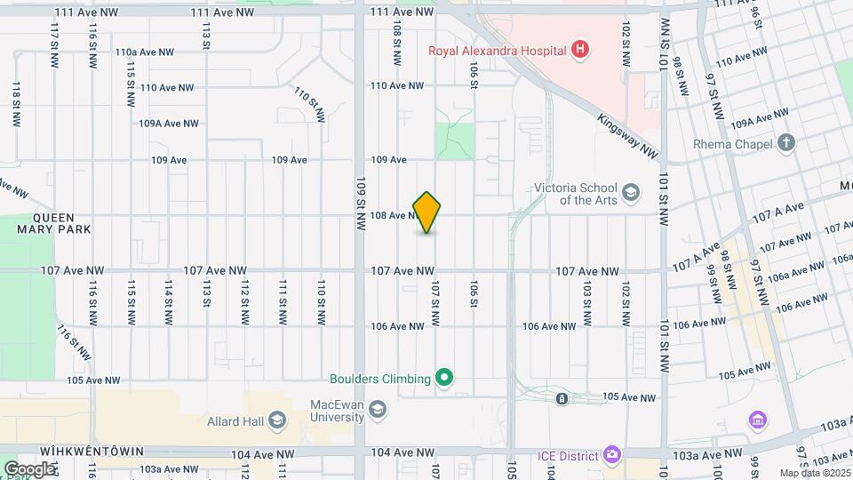 10724 107th St NW Map and Location Details