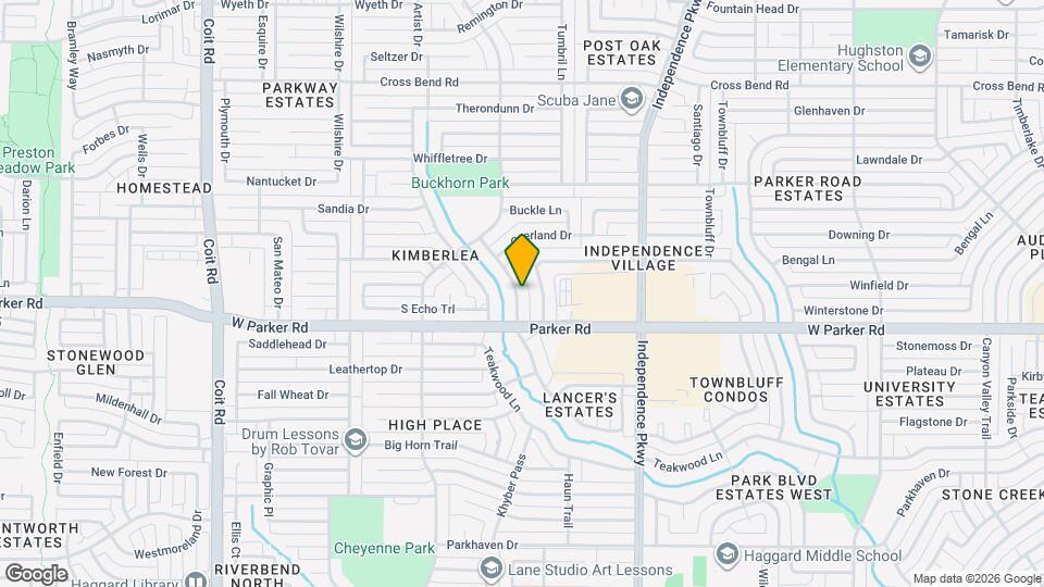 3312 Bandolino Ln Map and Location Details