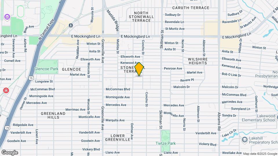 5916 Martel Ave Map and Location Details