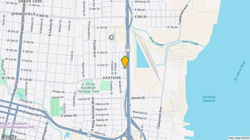 1203 Weare St Map and Location Details