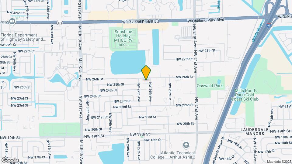 2631 NW 25th St Mapa y Detalles de la Ubicación