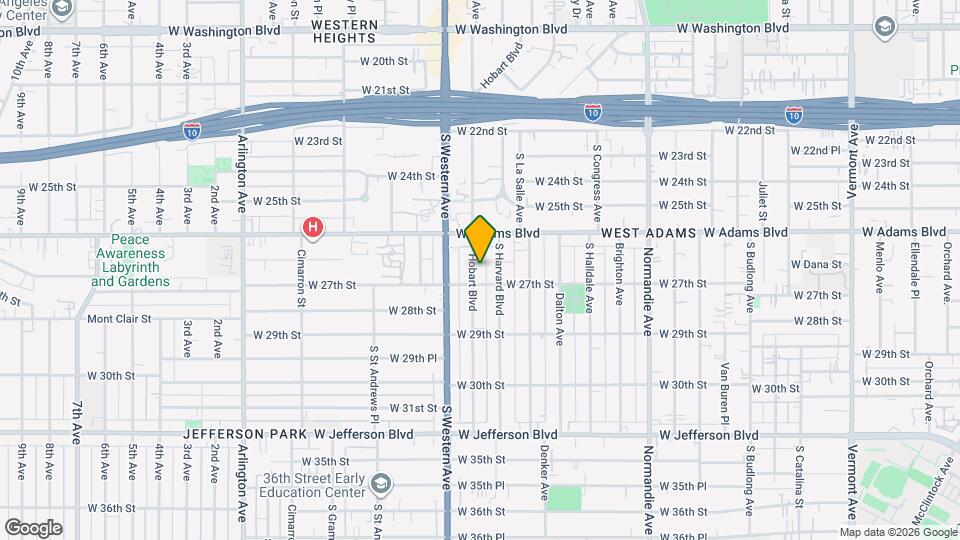 2640 S Hobart Blvd Mapa y Detalles de la Ubicación