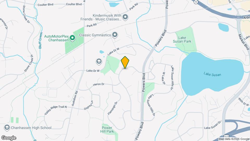 1291 Lake Susan Hills Dr Mapa y Detalles de la Ubicación