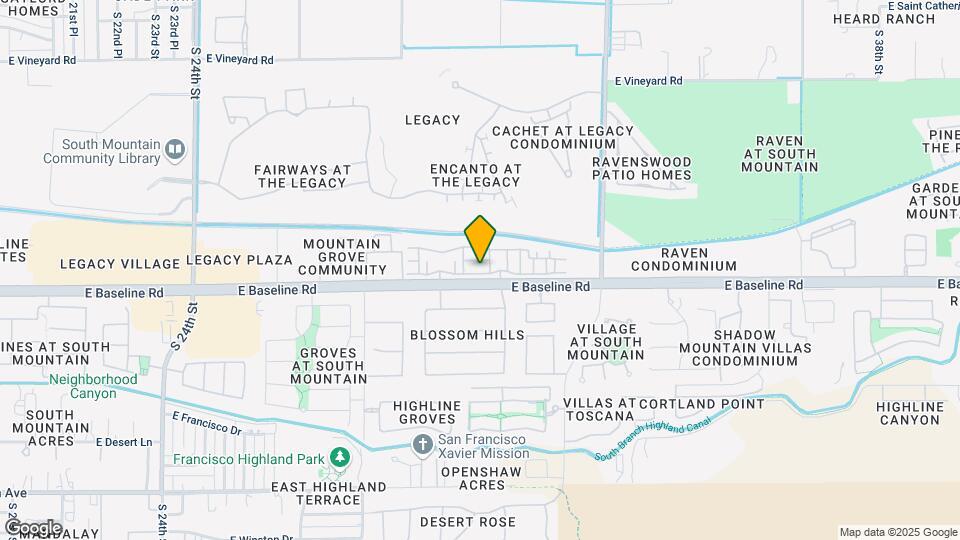 3022 E Donner Dr Map and Location Details