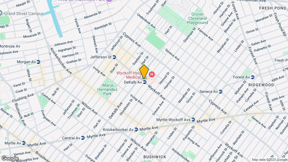 135 Wyckoff Ave Map and Location Details