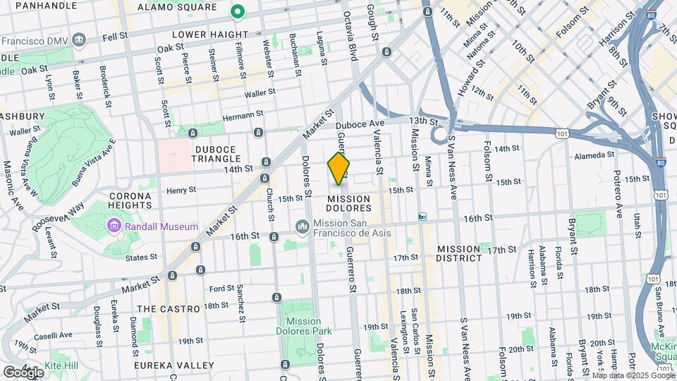 1815 15th St Map and Location Details
