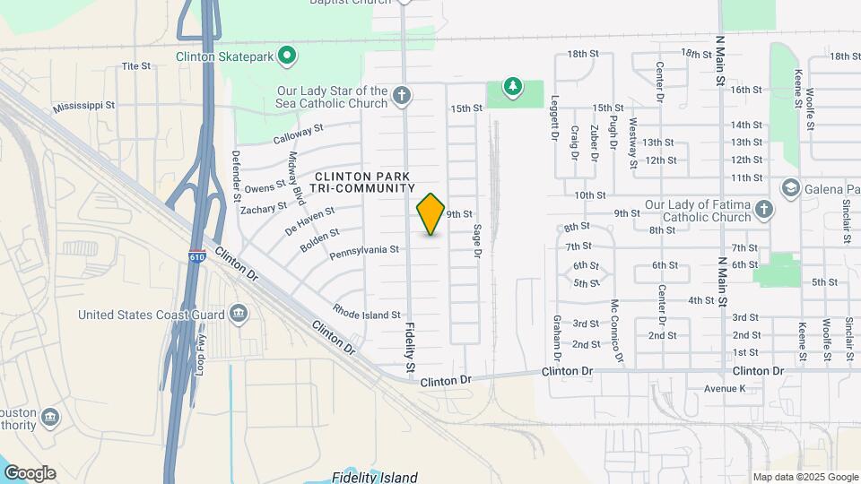 427 Pennsylvania St Map and Location Details