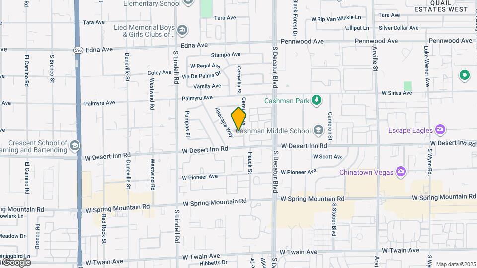 5132 Springland St Map and Location Details