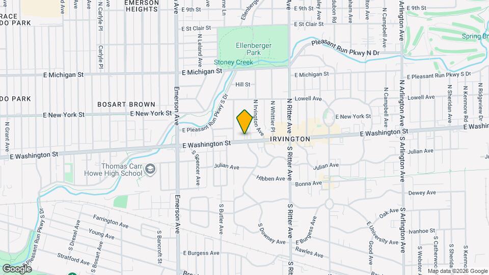 5334 E Washington St Mapa y Detalles de la Ubicación