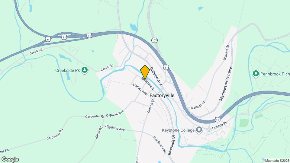 277 Riverside Dr Map and Location Details