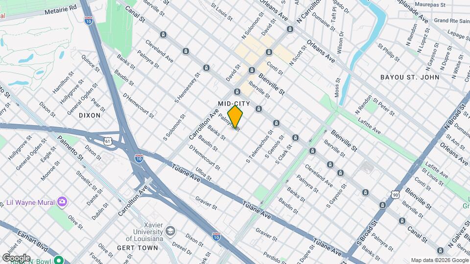 311 S Scott St Map and Location Details