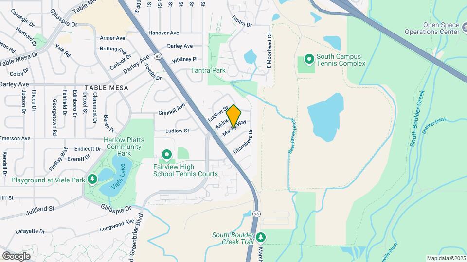 4640 Macky Way Map and Location Details