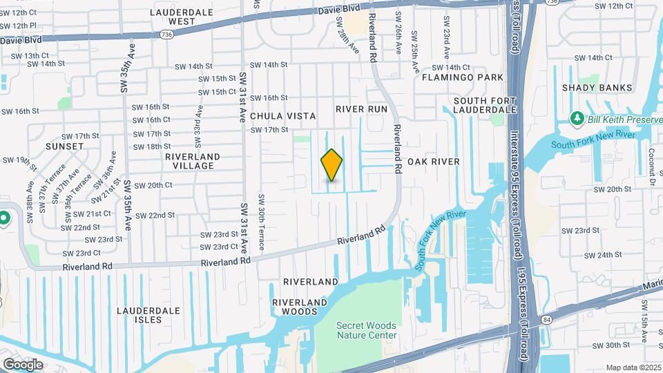 2065 SW 28th Terrace Map and Location Details