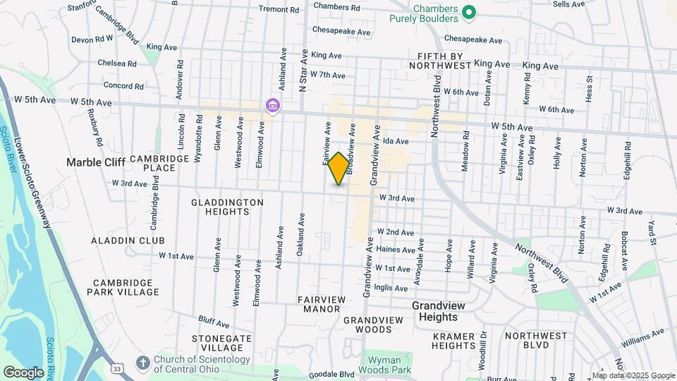 1538-1540 W 3rd Ave Mapa y Detalles de la Ubicación