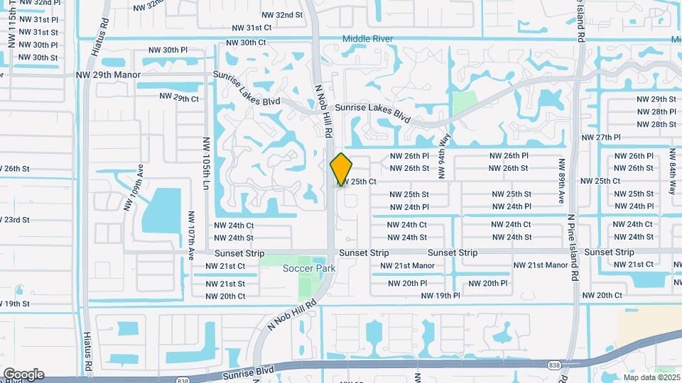 2470 NW 99th Way Map and Location Details