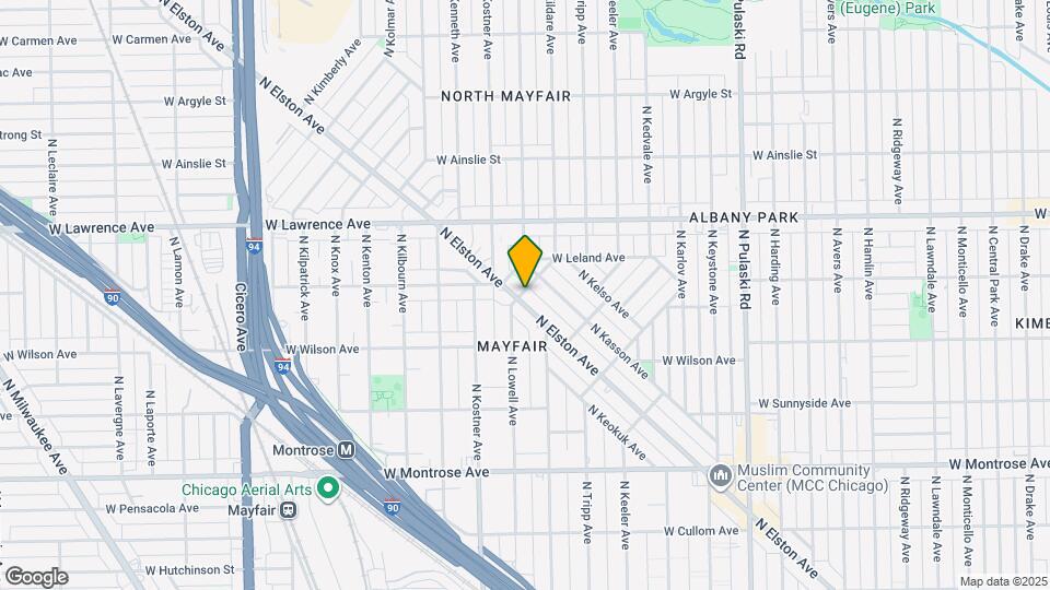 4663 N Lowell Ave Map and Location Details