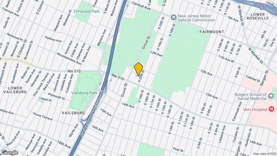 379 S 20th St, Unit 1L Map and Location Details