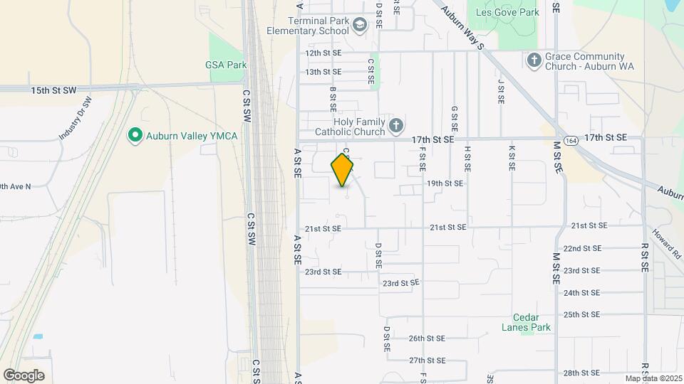 1825 C Pl SE, Unit Duplex Mapa y Detalles de la Ubicación