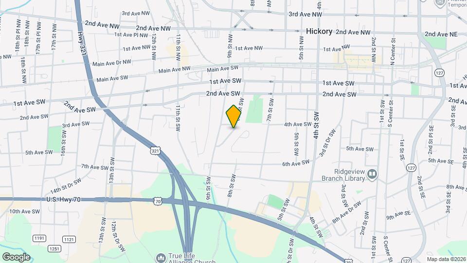 417 8th St Dr SW Map and Location Details