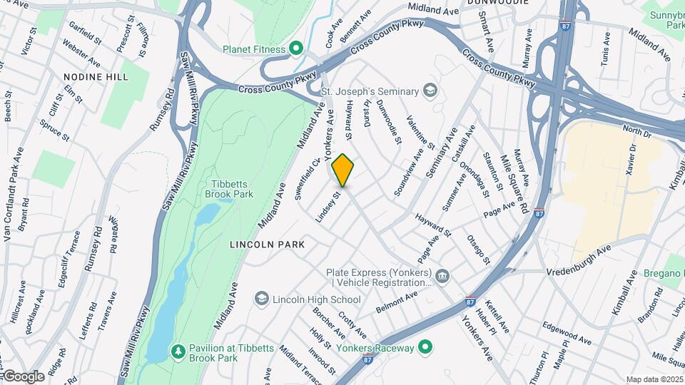 614 Yonkers Ave Map and Location Details