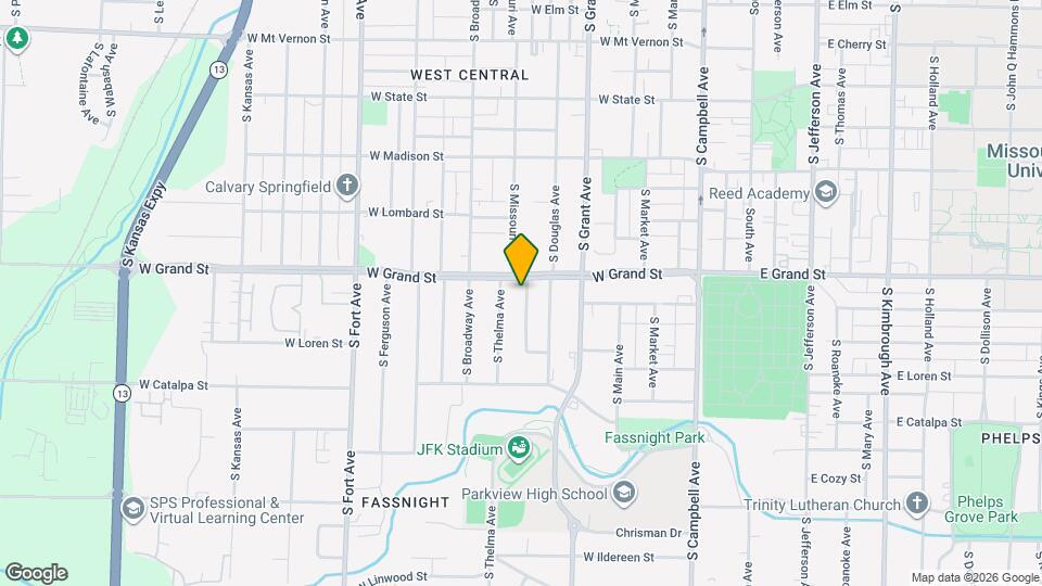 1019 S Missouri Ave Map and Location Details