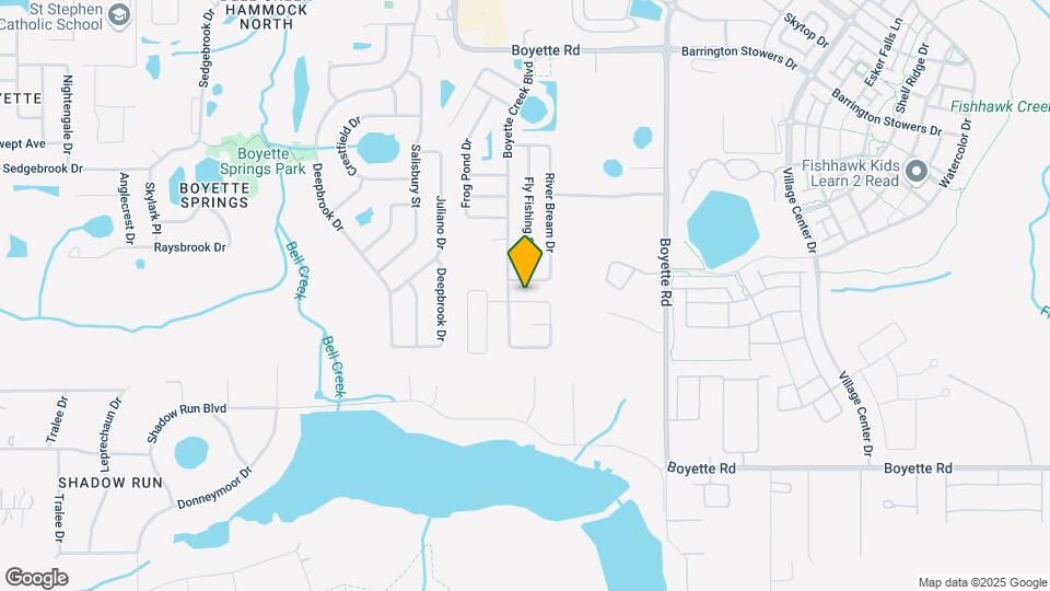 10721 Boyette Creek Blvd Map and Location Details