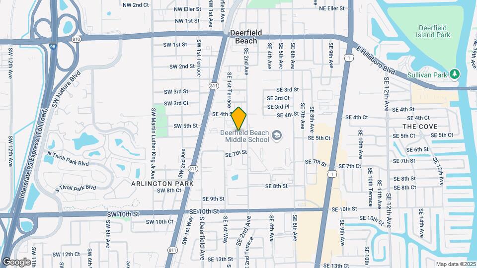 200 SE 5th Ct Map and Location Details