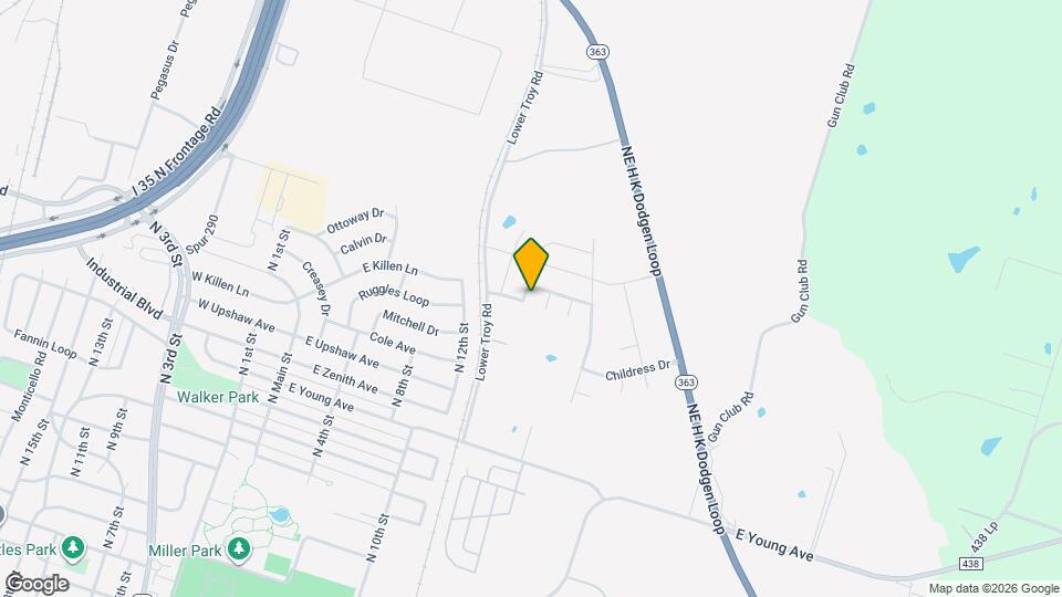 3109 B Ochiltree Dr Map and Location Details