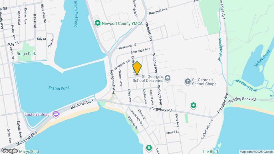 74 Orchard Ave Map and Location Details