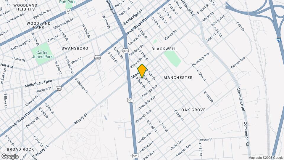 1910 Albany Ave Map and Location Details