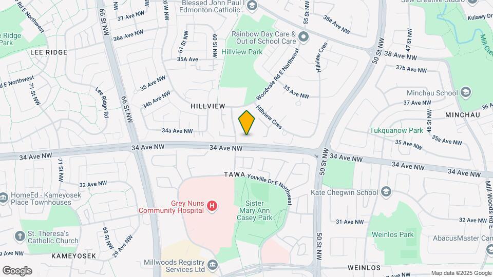 Hillview Estates Apartments Map and Location Details