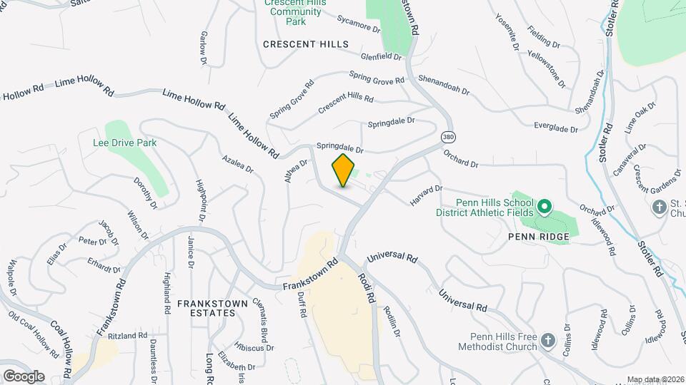 1711 Lime Hollow Rd Map and Location Details