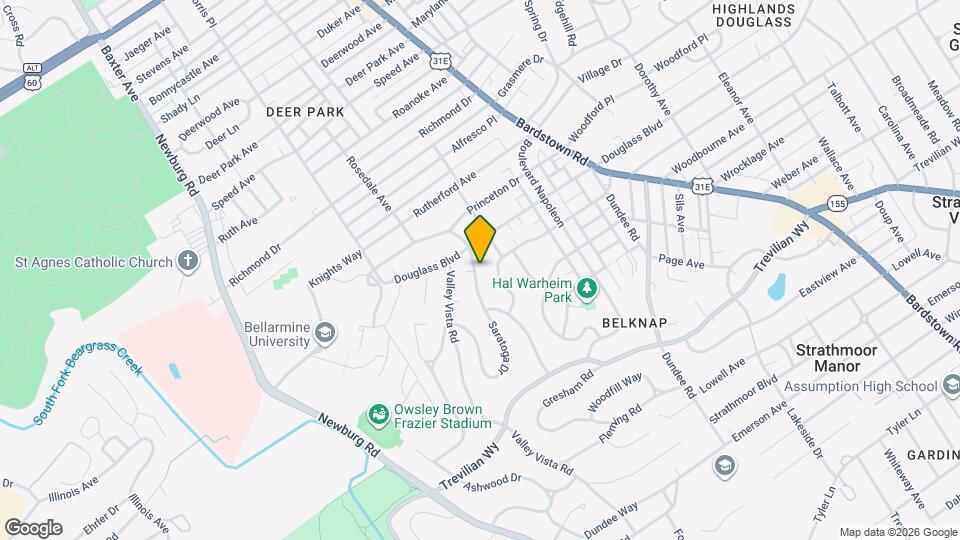 2223 Saratoga Dr Map and Location Details