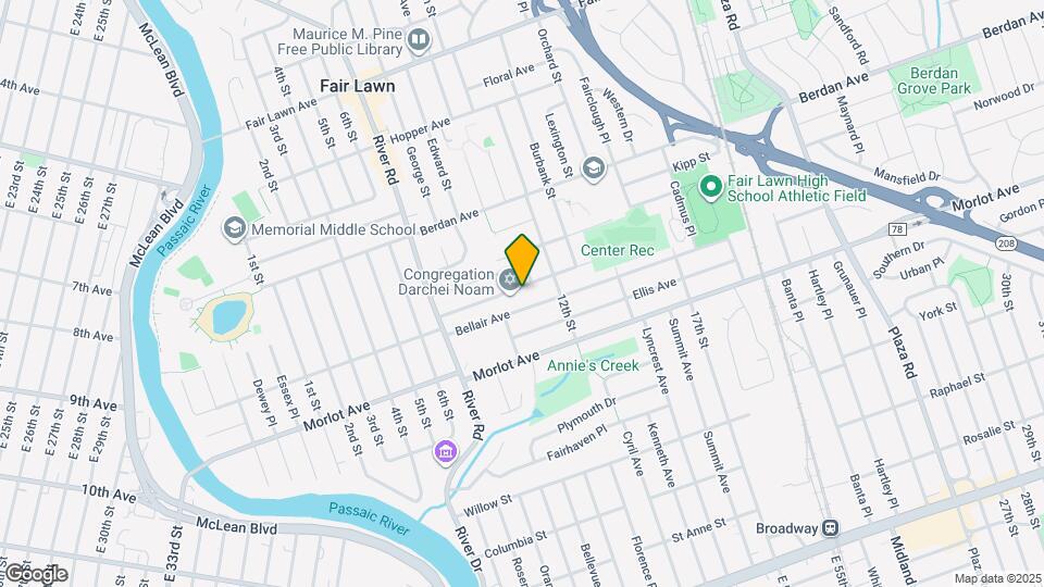 10-11-11 Alexander Ave Map and Location Details