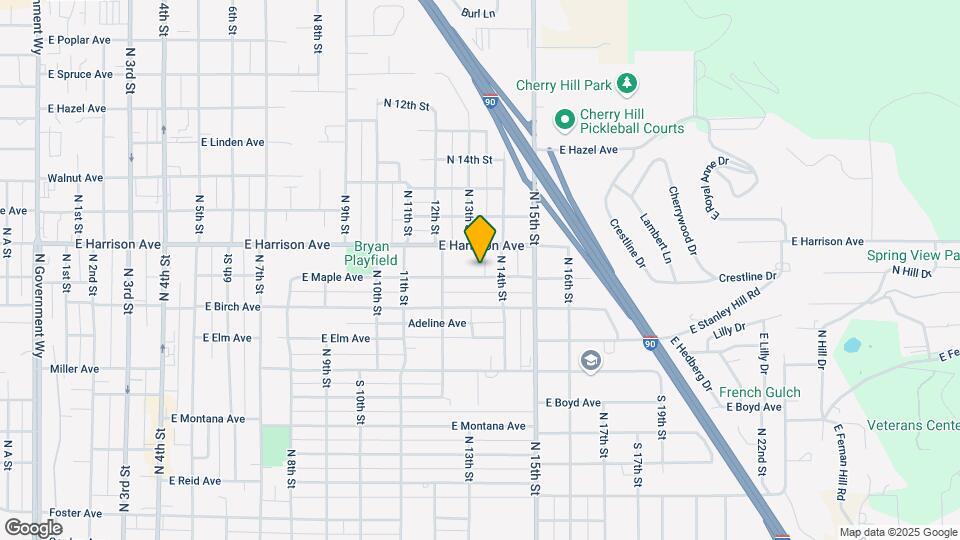 1311 E Maple Ave Map and Location Details