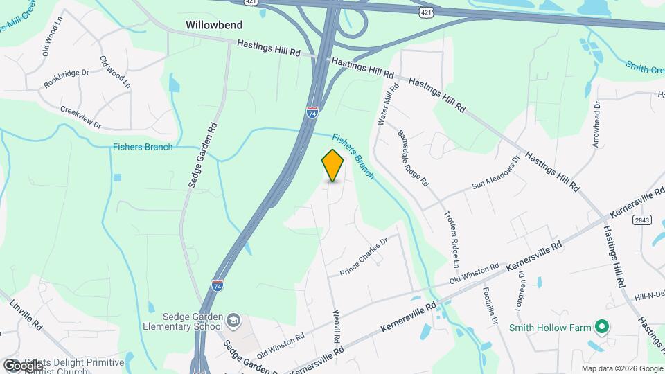 803 Peachtree Meadows Cir Map and Location Details
