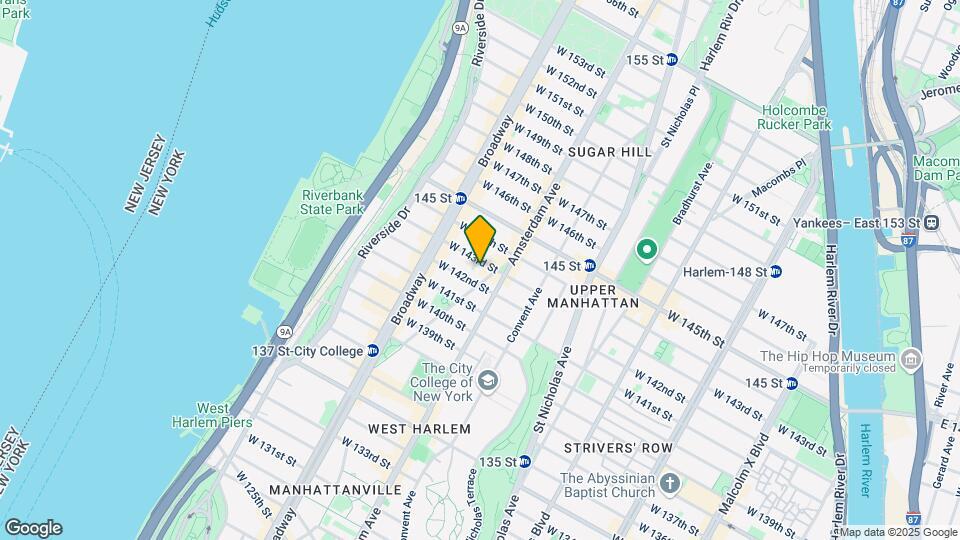 502 W 143rd St Map and Location Details