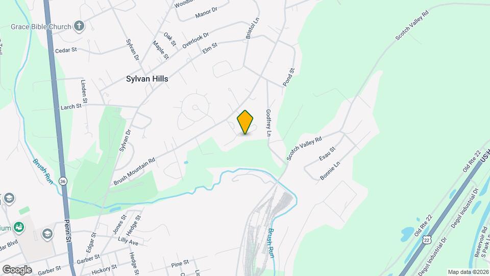 Hollidaysburg Manor Apartments Map and Location Details