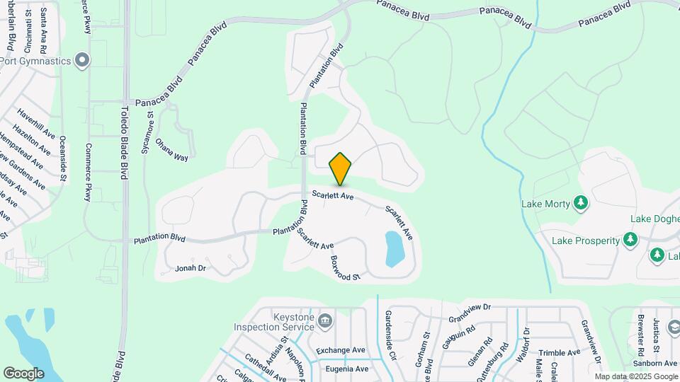 1823 Scarlett Ave Map and Location Details